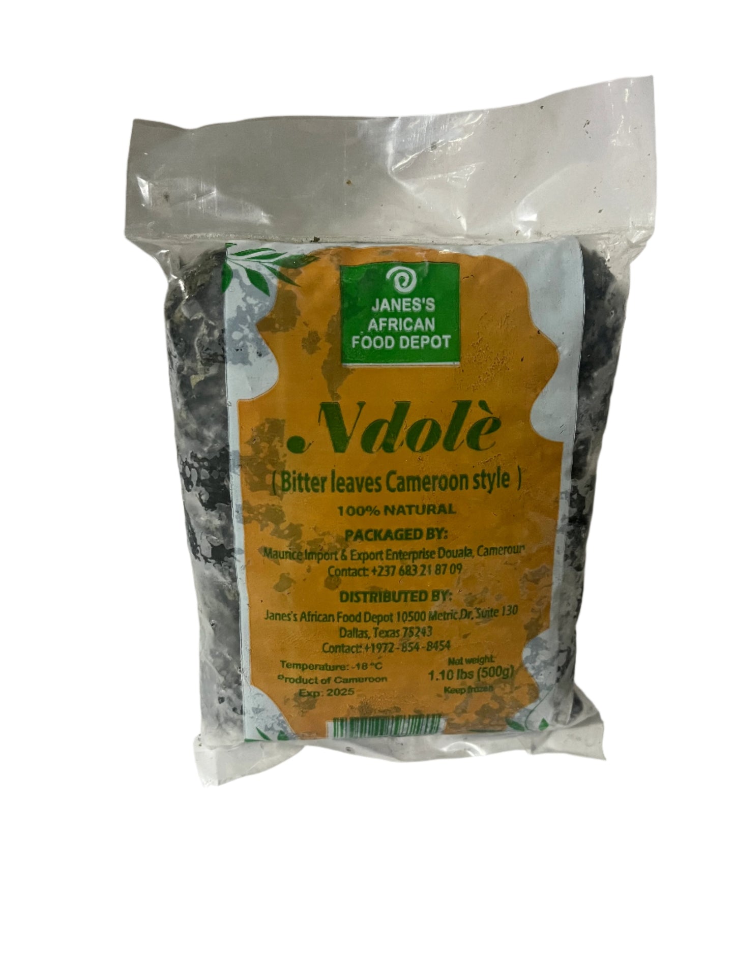 Ndole Bitter Leaves Cameroon Style 500g