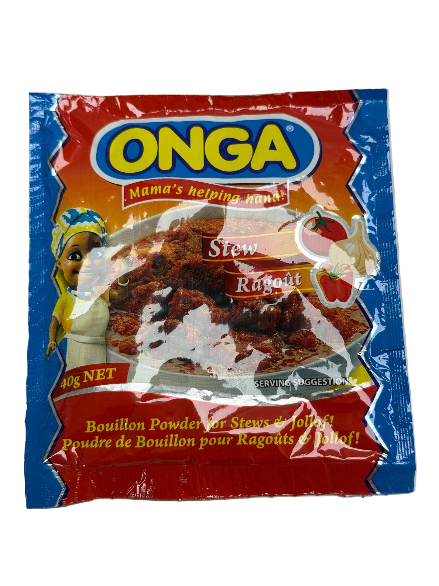 ONGA bouillon powder For Stews & Jollof (Pack of 10)