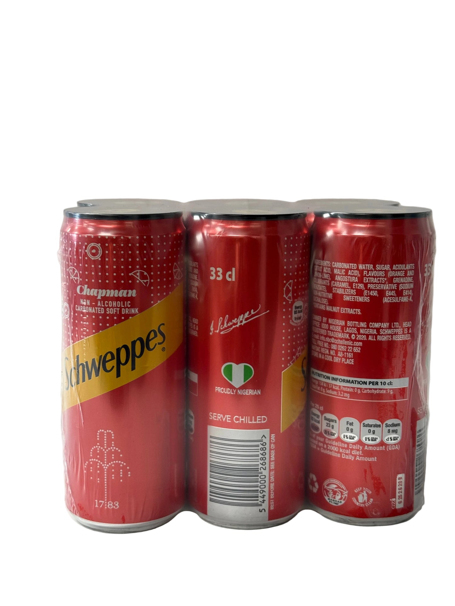 Shweppes Chapman Drink (Pack of 6)