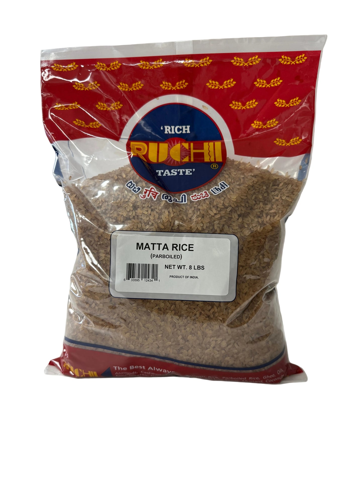 Ruchi Matta Parboiled Rice 8 LBS