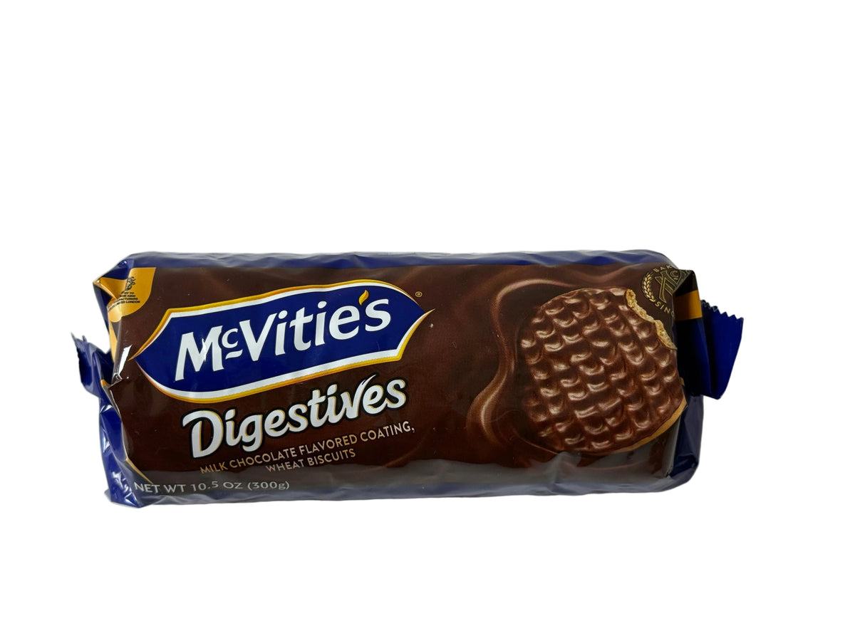 Mcvities Digestive Dark Chocolate Falvored Coating Wheat Biscuits 300g