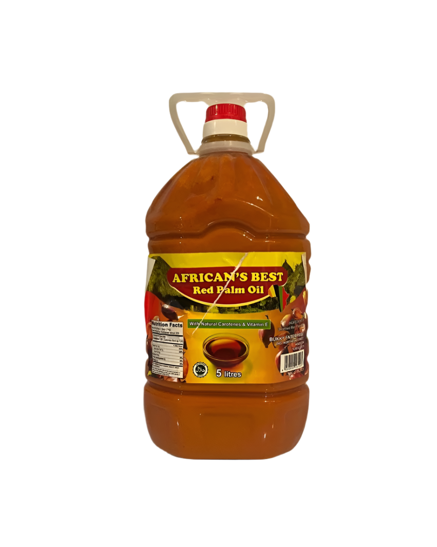 African’s Red Best Palm Oil 5L