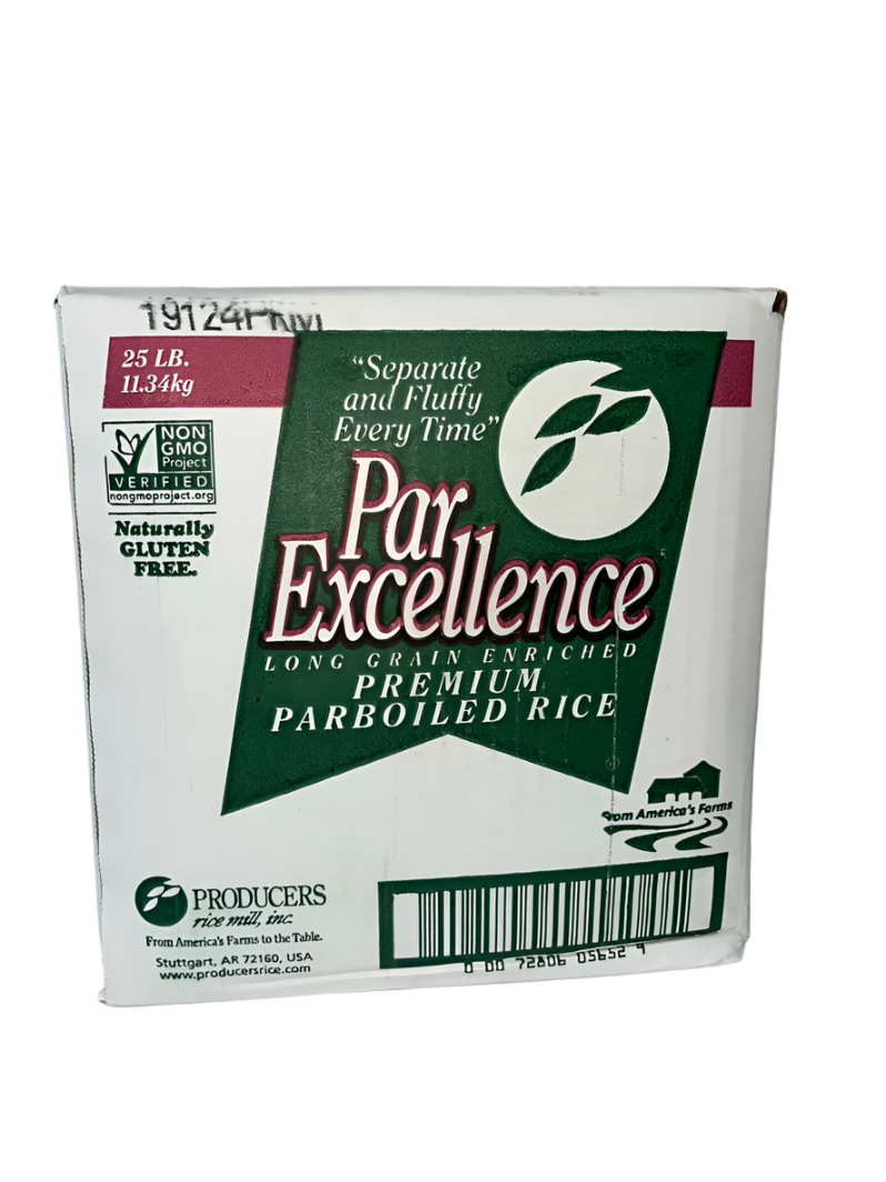 Per Excellence Parboiled Rice 25lbs