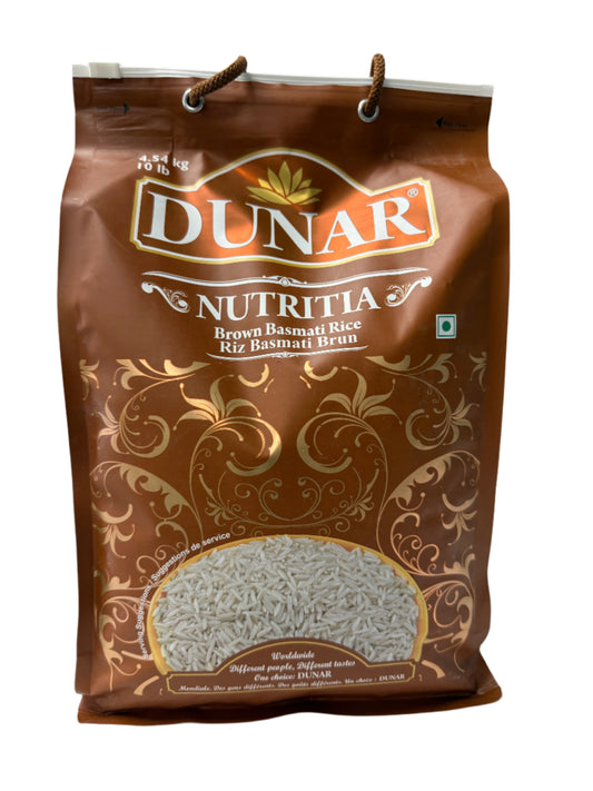 Dunar Brown Basmati Rice 10lb
