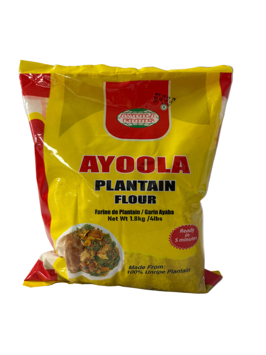 Ayolola Plantain Flour 4lb