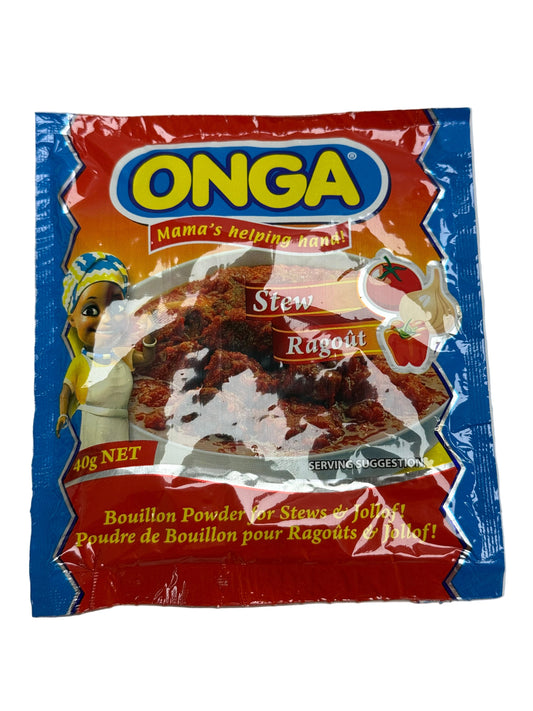 ONGA bouillon powder For Stews & Jollof (Pack of 10)