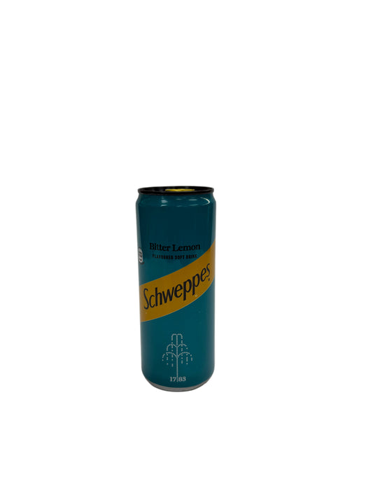 Schweppes Bitter lemon Can 33cl (Pack of 6)