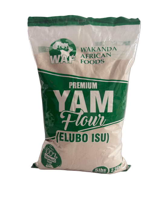 Wakanda Yam Flour (Elubo Isu) 5lbs