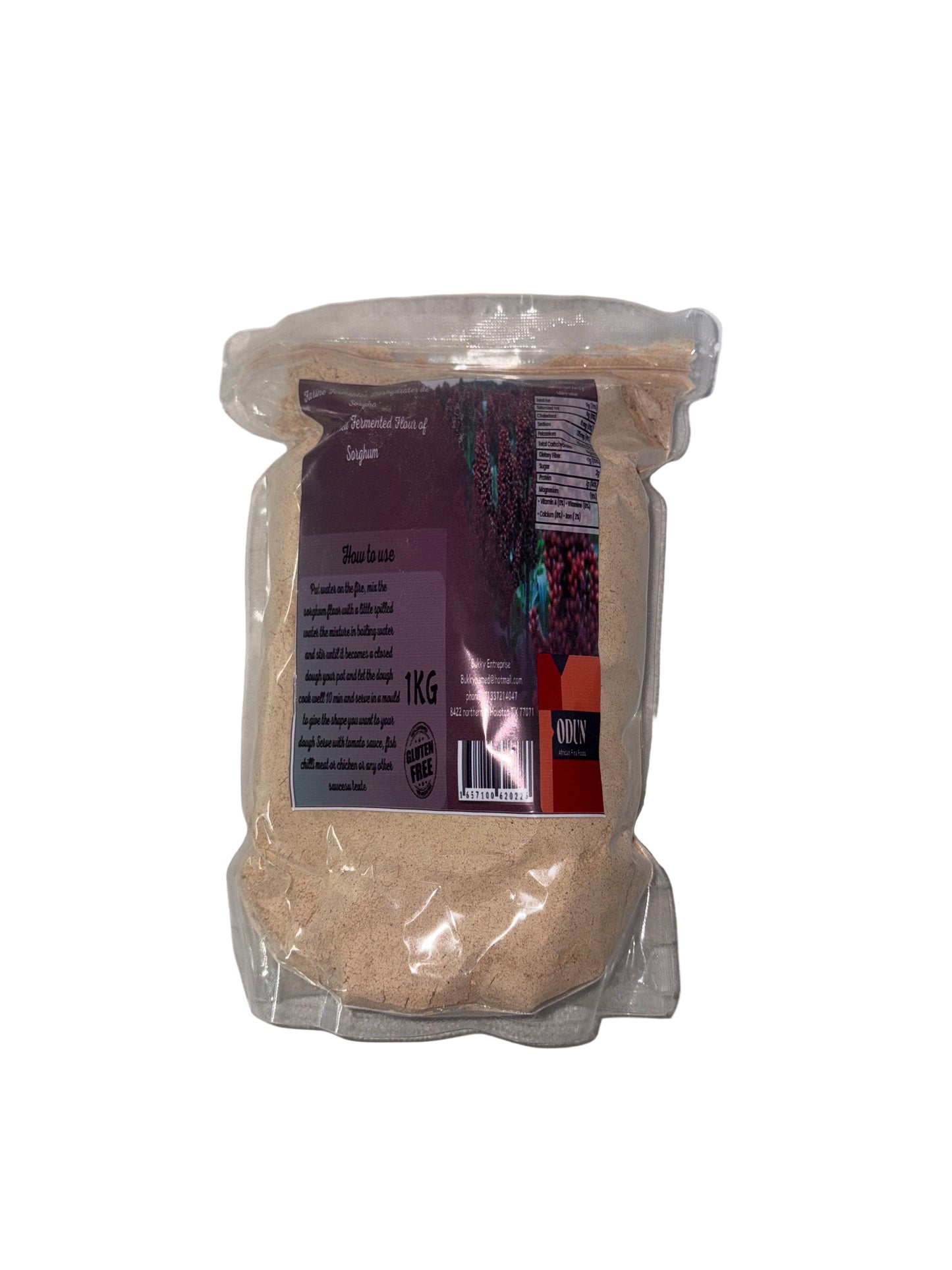 Dehydrated Fermented Flour of Sorghum 1kg
