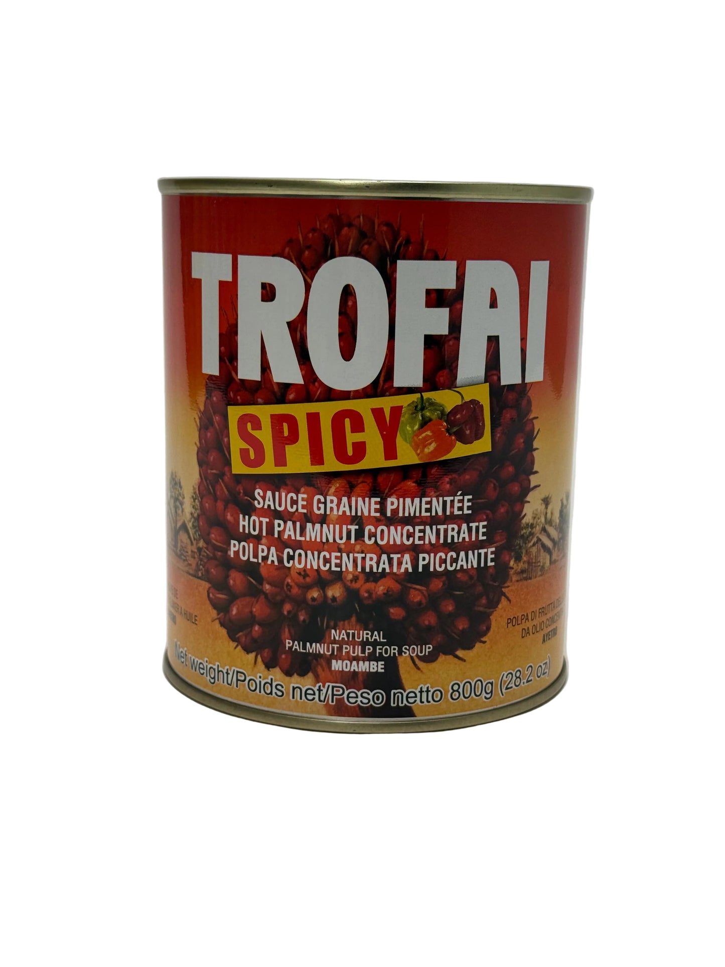 Trofai Spicy Palmnut Cream 800g
