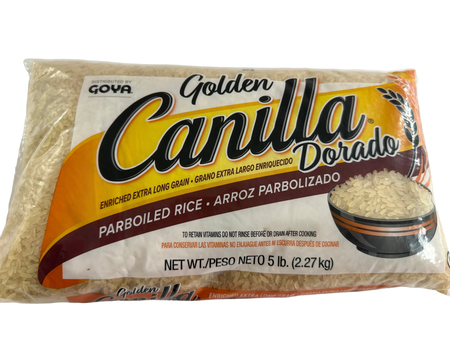 Goya Golden Canilla Rice 5lbs