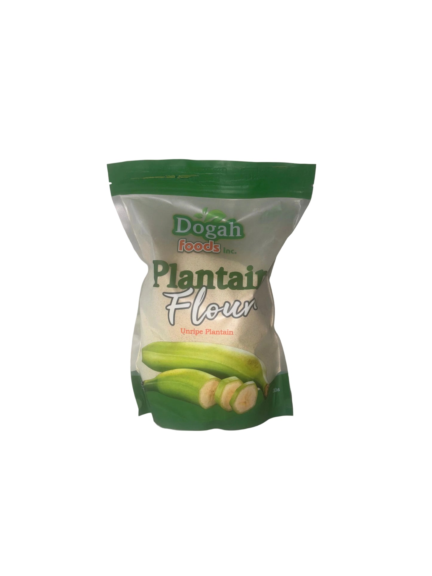 Dogah Foods Unripe Plantain Flour 2lbs