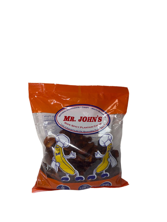 Mr. Johns Ripe Spicy Plantain Chips 400g