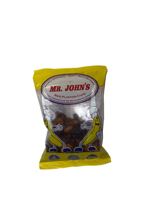 Mr Johns Ripe Plantain Chips 150g