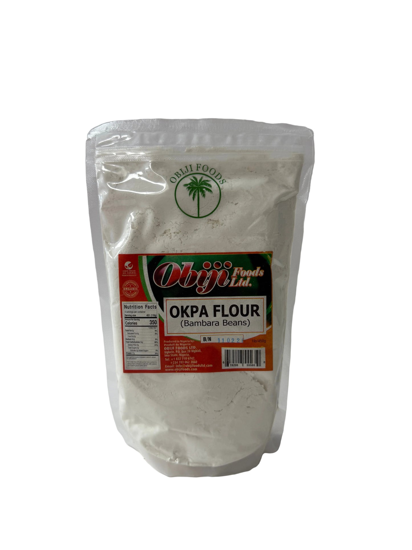 Obiji Okpa Flour 1lbs