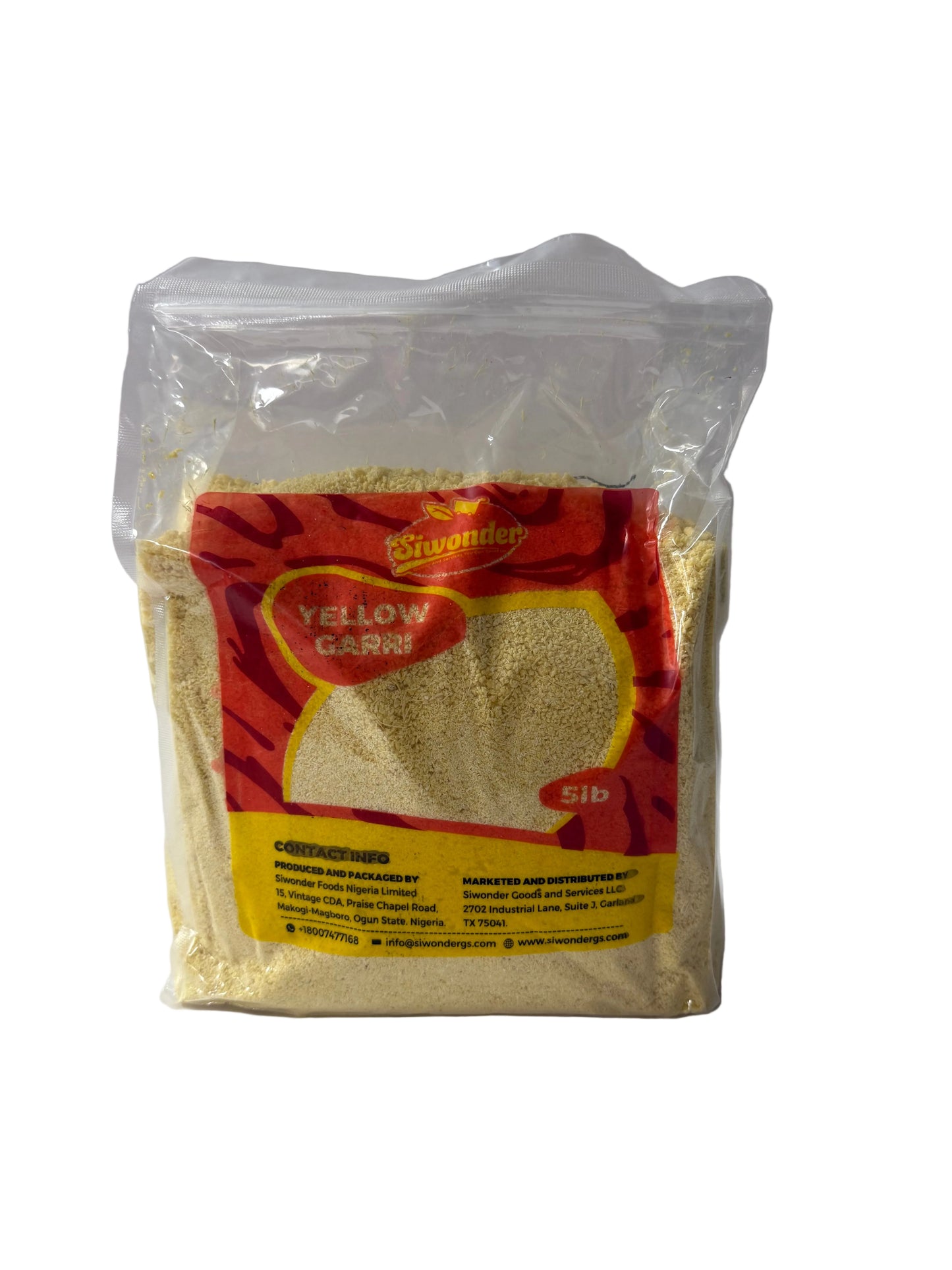Siwonder Yellow Garri 10lbs