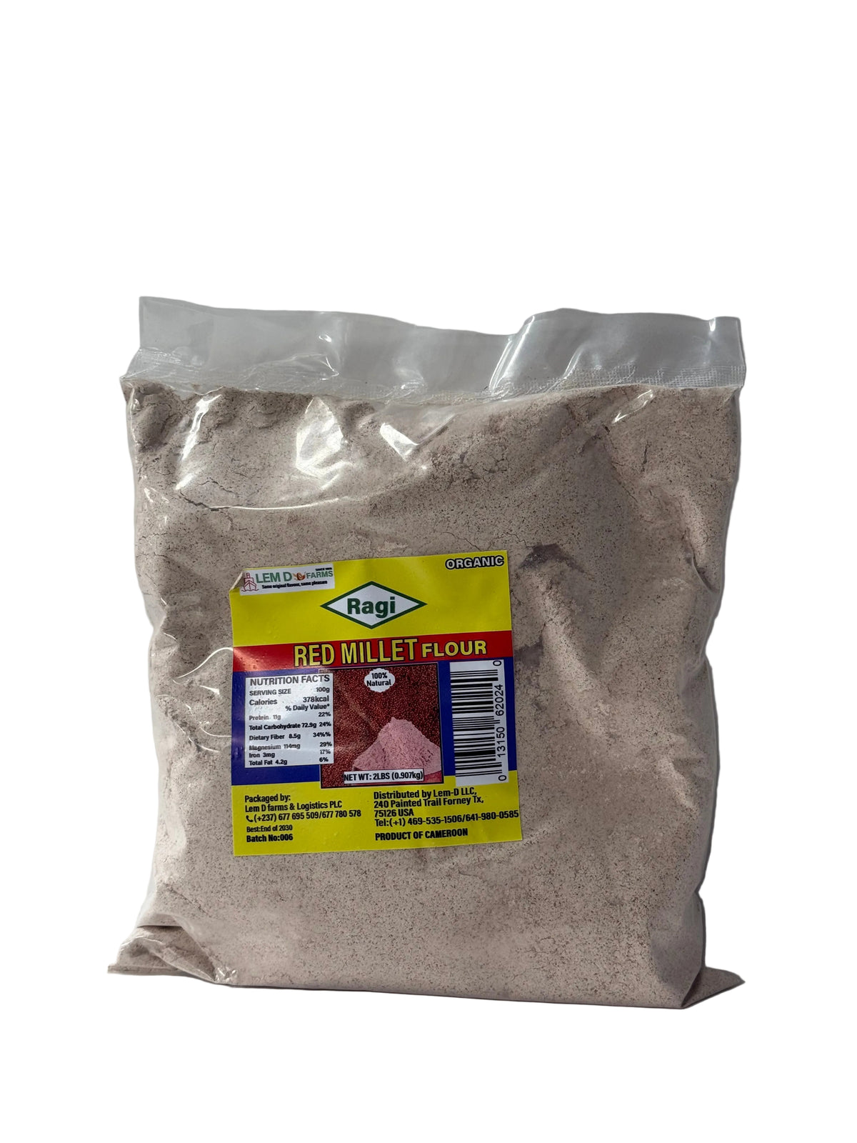 Red Millet Flour 2 lbs