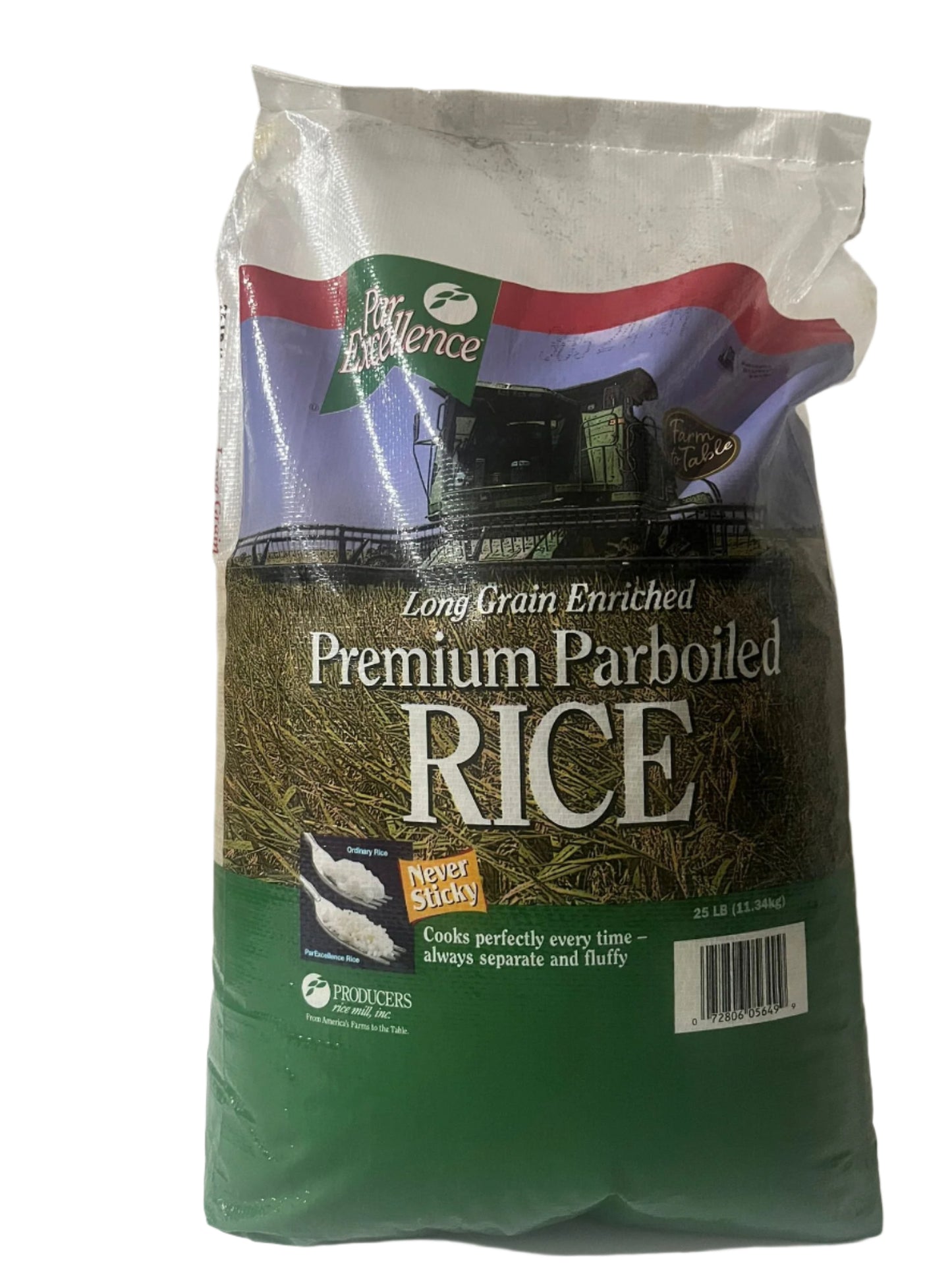 Long Grain Parboiled Rice 50lbs