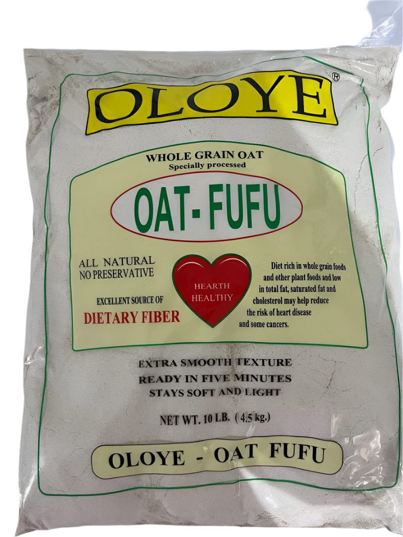Oloye Oat Fufu Flour 10lb