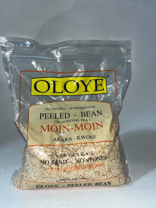 Oloye peeled beans 4lb